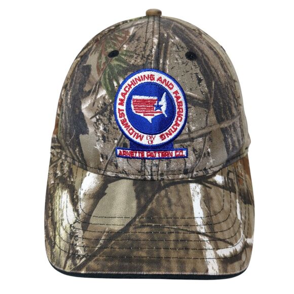 Midwest Machining & Fabricating Strapback Hat Camo One Size Cap America - Picture 1 of 8